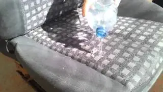 Wolf's Chemicals nano textile sealant Textile Coat in action.mov
