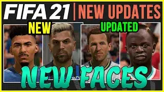 FIFA 21 NEWS | ALL 46 NEW & UPDATED PLAYER FACES IN TITLE UPDATE #5