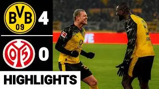 Borussia Dortmund - 1. FSV Mainz 05 (4-0) Highlights | Bundesliga 2025/26 Dortmund Mainz