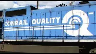 Conrail Quality Leads Norfolk Southern @ German St.