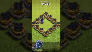 PEKKA VS Multi Mortar | Clash of Clans #shorts #clashofclans