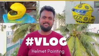 Helmet painting winter edition agv #painting #trending #stickering