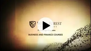 Wake Forest University | Online Immersion Programs For High School Students | Business Trailer