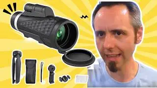 BEST MONOCULAR TELESCOPE FOR MOBILE? | MIUO Monocular Telescope Review