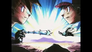 Blastoise vs Heracross, Ash vs Gary, Pokemon battle world
