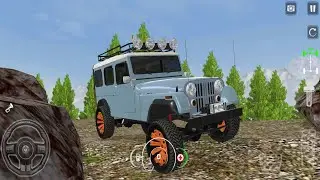 Offroad King 4x4 Jeep Driving - Orange Rims Wala Monster Jeep Android Gameplay