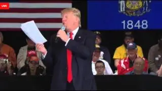 Trump's Dramatic Reading of Song About Woman And Snake: 