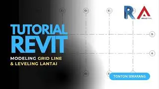 HOW TO CREATE GRID LINES IN REVIT - PART 1