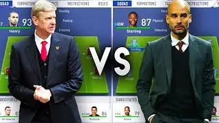Arsene Wenger's Arsenal VS Pep Guardiola's Manchester City - FIFA 19 Experiment