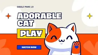 Adorable Cat Plays with Toys | Cute Solo Cat Playtime