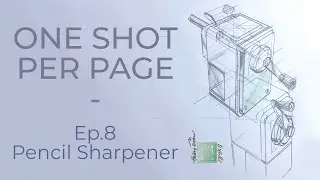 ONE SHOT PER PAGE | Pencil Sharpener #tutorial