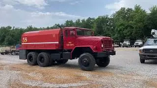 Lot 551 - 1984 5 Ton Cargo 6 x 6 M 923 W/O/W Truck, Water Tank