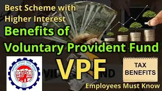 What is Voluntary Provident Fund (VPF) | Benefits of VPF | Explained in Telugu 