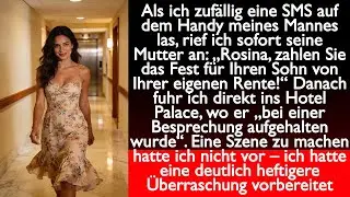 Ich fuhr direkt in das Hotel, wo mein Mann „bei einer Besprechung aufgehalten wurde“