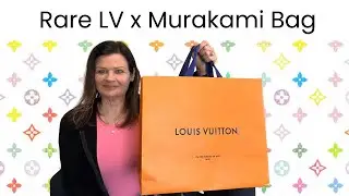 Распаковка LV x Murakami Multicolor Blanc Slim Trunk 🤍🌈 | Культовый кожаный сундук снова в продаже