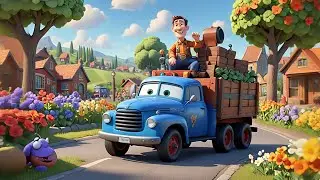 Timmy Truck Turns Around | Direction & Vehicle Song for Kids | Nursery Rhymes and Learning Songs