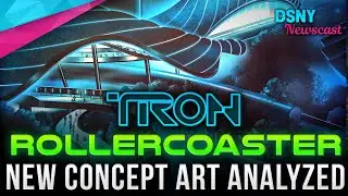 NEW CONCEPT ART for TRON Rollercoaster coming to Walt Disney World - Disney News - 10/8/19