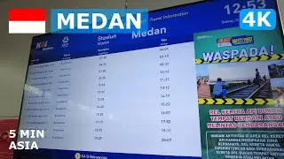 🇮🇩 Indonesia - Medan: 5 Minutes Walking Tour - 4K
