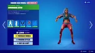 Fortnite Shinobi Gear Bundle