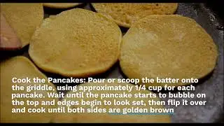 🎄 Classic Pancake Recipe / Only 3 ingredients! Easy Pancakes in 5 minutes!
