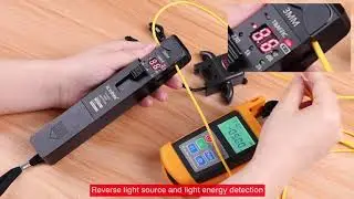 Optical Fiber Identifer KomShine KFI-35 Optical Fiber Identifier with Four Adaptors