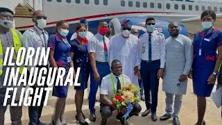 AIR PEACE INAUGURAL FLIGHT TO ILORIN