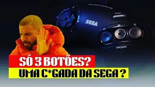 Controle Original do Mega Drive - Um Erro da Sega?