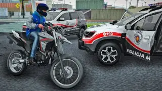 GTA SA VIDA REAL - 20 | TIVE QUE DAR FUGA NA QUEBRADA DE LANDER DAS NOVAS 🫢