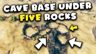Cave Base Under Five Rocks | Useful Design | Valheim