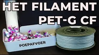 Luxe Bambu Lab Upgrade: Poop Chute van PET-G CF (Carbon) 🖤 Sterk & Mat | Spectrum Filaments