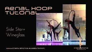 CrazySports Augsburg - Aerial Hoop Tutorial: Side Star - Wineglass