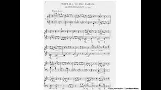 Farewell to the Fairies Sheet Music from Forest Fantasies, Walter Carroll / Intermediate Piano music
