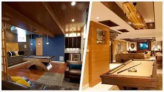 75 Orange Floor And White Floor Basement Design Ideas You'll Love ♡