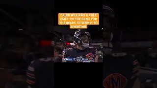 CALEB WILLIAMS LAUNCHES TOUCHDOWN TO COLE KMET TO SEND GAME TO OVERTIME