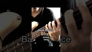 Daily Tech Lab Bass Exercises | Hammer Ons Phrase One⚡️Keep Your Technique In Shape! #shorts