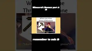 Minecraft Memes Part 4 #fyp #minecraftmemes #gaming
