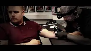 Hand poked tattoo by Joni