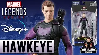 Marvel Legends Hawkeye Clint Barton Disney Plus Infinity Ultron BAF Wave Review