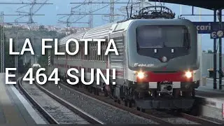 1.La flotta delle E 464 Sun 231-309-218-343 per gli Intercity siciliani. Timestamp.Parte 1'.