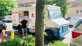A Mister Softee Ice Cream Truck in Bronx, NY (6-19-2020)