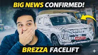 Brezza Facelift: Ye Change ki Umeed Nahi thi 😳🔥🔥