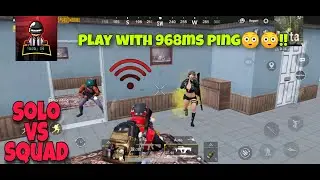 968ms Ping & This HAPPEND / PUBG Mobile
