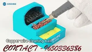 3-in-1 Soldering Tip Cleaner for Phone Repair | RELIFE RL-599C #sunshine #sugon #quick #tool #phone