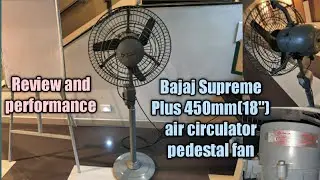 Bajaj Supreme Plus Air Circulator Pedestal fan 18