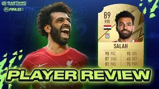 MOHAMED SALAH 89 - Ich habe 10 Games mit ihm gemacht - FIFA 22 Player Review