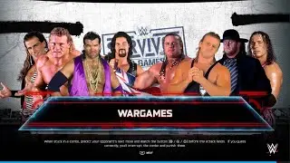 WARGAMES Razor Ramon Sid Justice Diesel HBK vs Owen Hart British Bulldog Undertaker Bret Hart