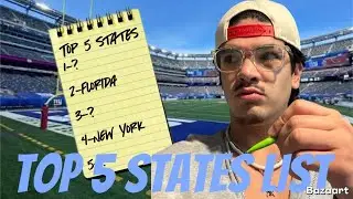 TOP 5 STATES! (Ft. Alex Coey)- Worst Takes Podcast Episode 2