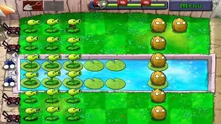 PLANTS VS ZOMBIES | ADVENTURE POOL |  LEVEL! 5 COMPLETED FULL HD GAMEPLAY