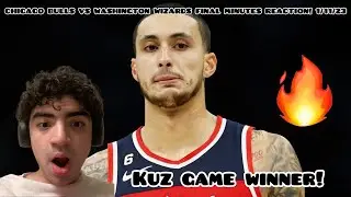 KUZ GAME WINNER! CHICAGO BULLS VS WASHINGTON WIZARDS FINAL MINUTES 1/11/23 FULL HIGHLIGHTS REACTION!