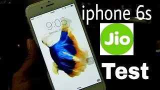 Jio Test on iphone 6s